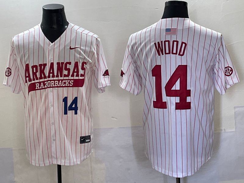 Men 2025 Alabama Crimson Tide White stripe Nike Joint Name Nike NCAA Jersey style 7